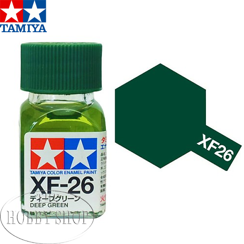 Tamiya XF-26  Flsat Deep Green Enamel (10ml)