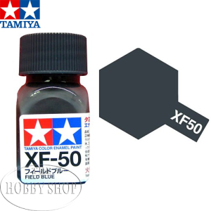 Tamiya XF-50 Flat Field Blue Enamel (10ml)