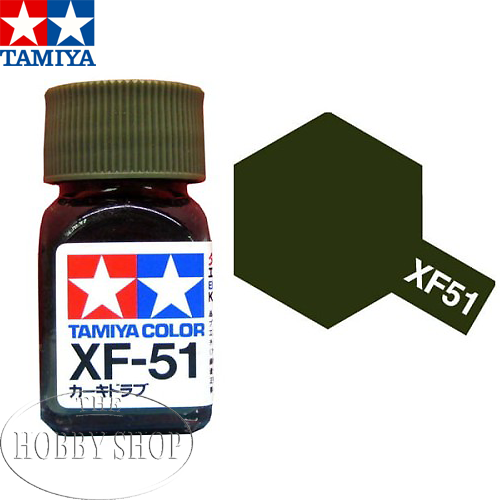 Tamiya XF-51 Khaki Drab Enamel (10ml)