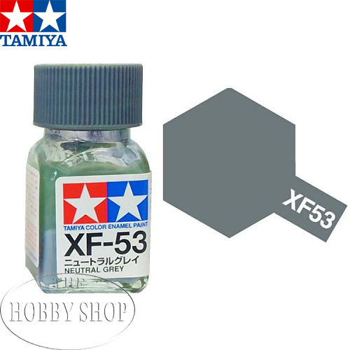Tamiya XF-53 Flat Neutral Grey Enamel (10ml)