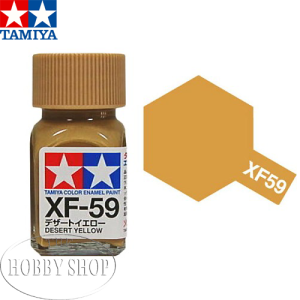 Tamiya XF-59 Flat Desert Yellow Enamel (10ml)