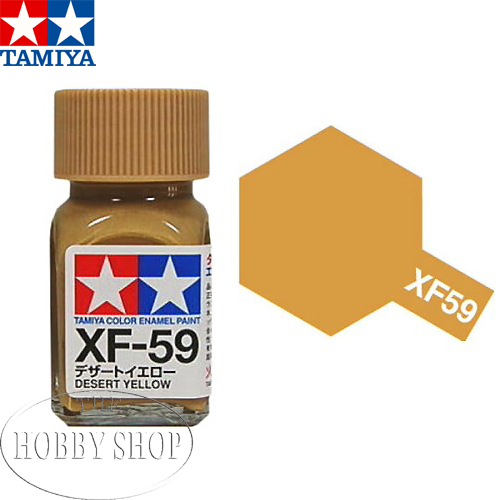 Tamiya XF-59 Flat Desert Yellow Enamel (10ml)