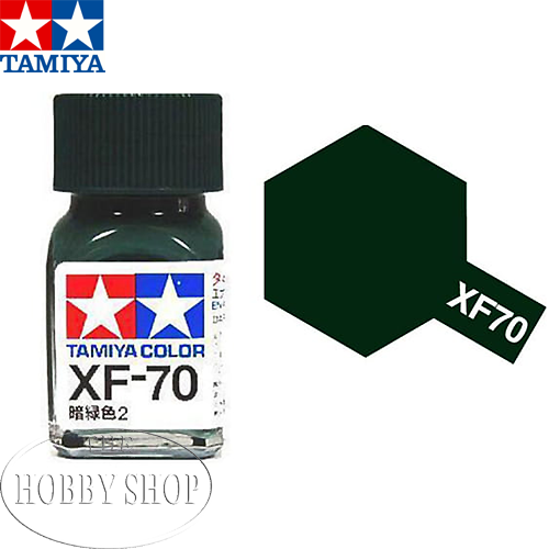 Tamiya XF-70 Flat dark Green Enamel (10ml)