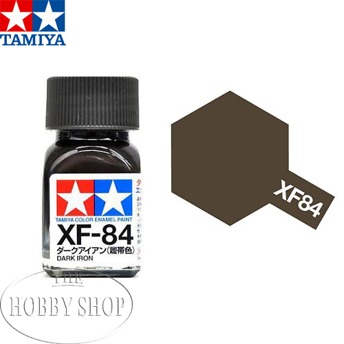 Tamiya XF-84 Flat Dark Iron Enamel (10ml)