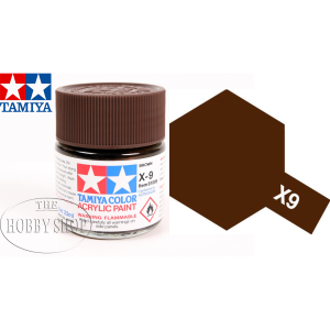Tamiya X-9 Gloss Brown Acrylic (23ml)