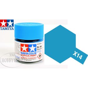 Tamiya X-14 Gloss Sky Blue Acrylic (23ml)