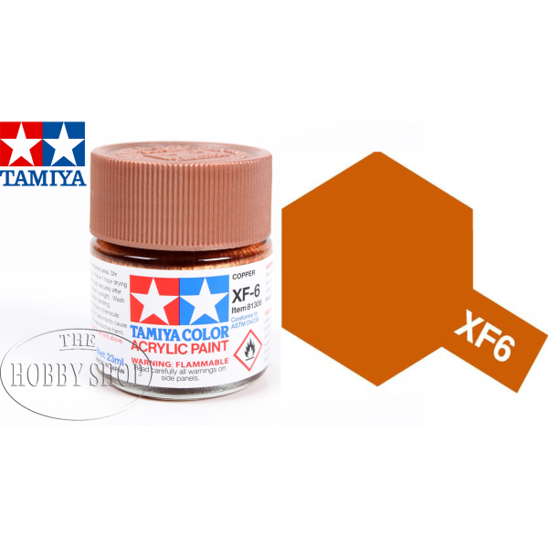 Tamiya XF-6 Copper Acrylic (23ml)