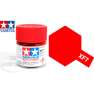 Tamiya XF-7 Flat Red Acrylic (23ml)