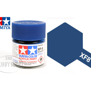 Tamiya XF-8 Flat Blue Acrylic (23ml)
