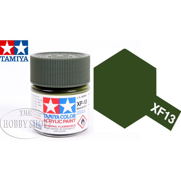Tamiya XF-13 JA green Acrylic (23ml)