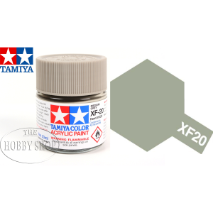 Tamiya XF-20 Flat Medium Grey Enamel (23ml)