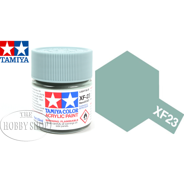 Tamiya XF-23 Flat Light Blue Enamel (23ml)