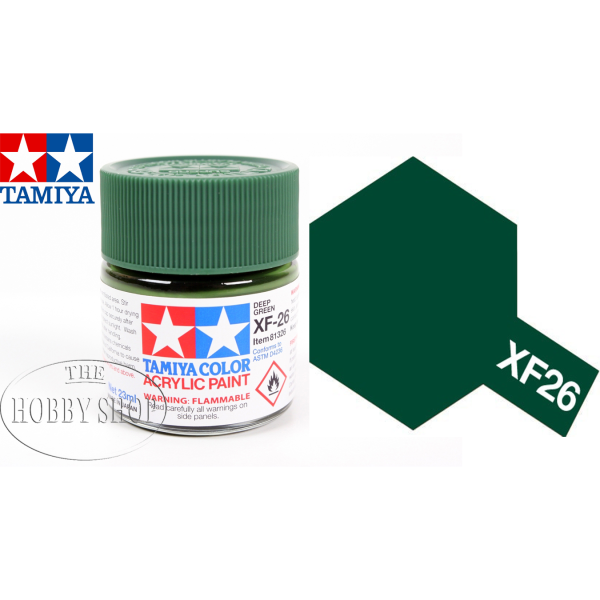 Tamiya XF-26 Deep Green Acrylic (23ml)