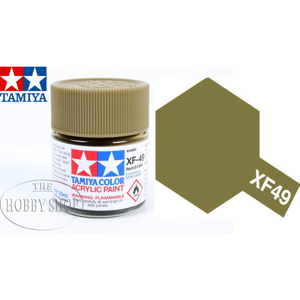 Tamiya XF-49 Flat Khaki Acrylic (23ml)