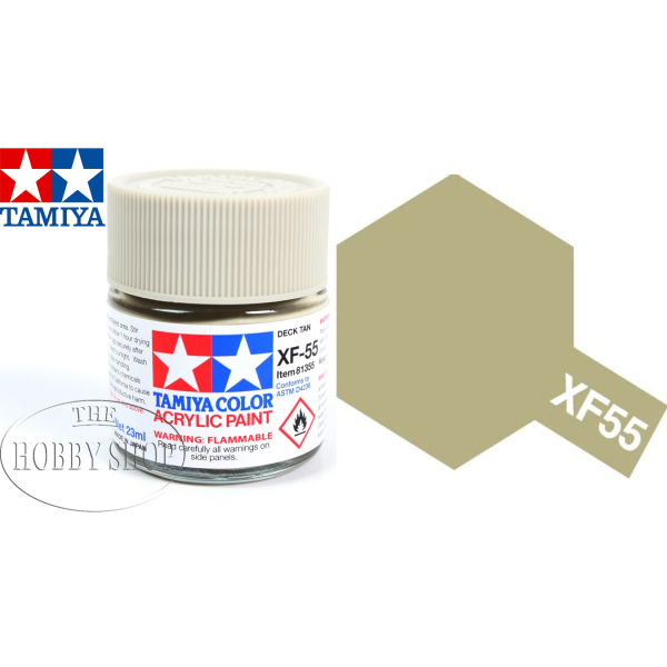 Tamiya XF-55 Flat Deck Tan Acrylic (23ml)