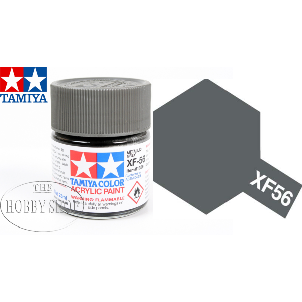 Tamiya XF-56 Metallic Grey Acrylic (23ml)