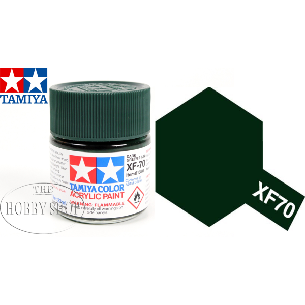 Tamiya XF-70 Flat Dark Green 2 IJN Acrylic (23ml)
