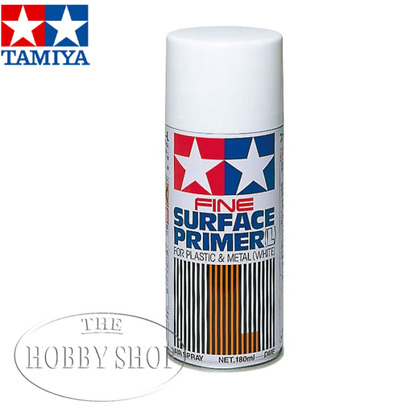 Tamiya Surface Primer L White Spray (180ml)