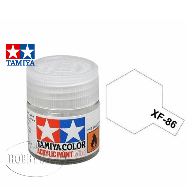 Tamiya XF-86 Flat Clear Acrylic (10ml)