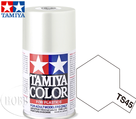 Tamiya TS-45 Pearl White Laquer Spray (100ml)