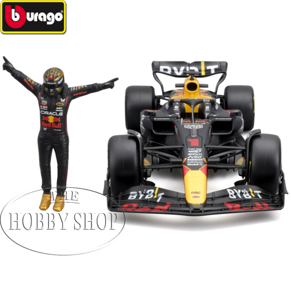 Burago 1/24 Red Bull F1 RB19 with Figure 2023
