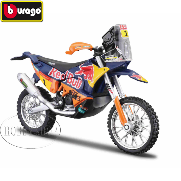 Burago 1/18 KTM 450 Rally 2019 Dakar