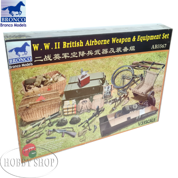 Bronco 1/35 WWII British Airborne Weapon & Eqipment Set