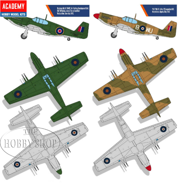 Academy 1/48 P-51A Mustang North Africa