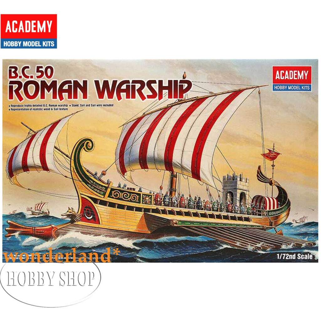 Academy 1/72 Roman Warship Circa 50BC - The Hobby Shop