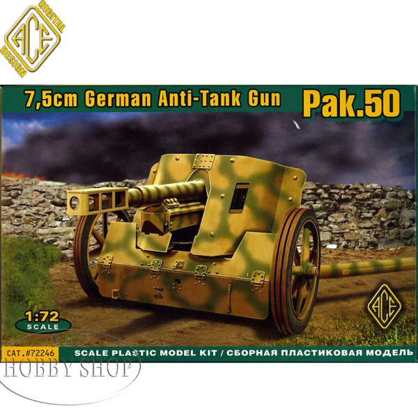 ACE MODEL 1/72 F.H.18 105MM FIELD HOWITZER