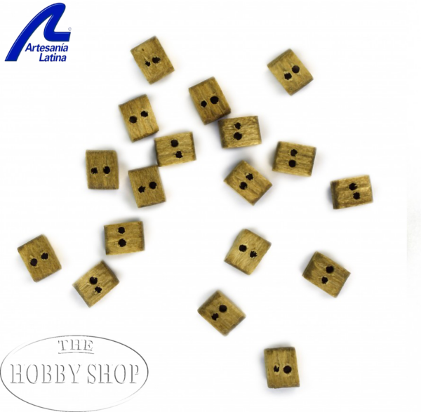 Artesania Double Block 3mm Walnut (x18)