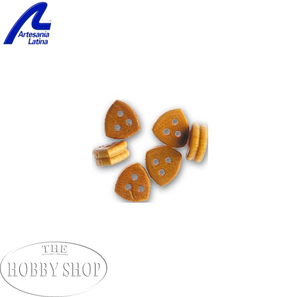 Artesania Triangular Dead Eye 7mm (x8)