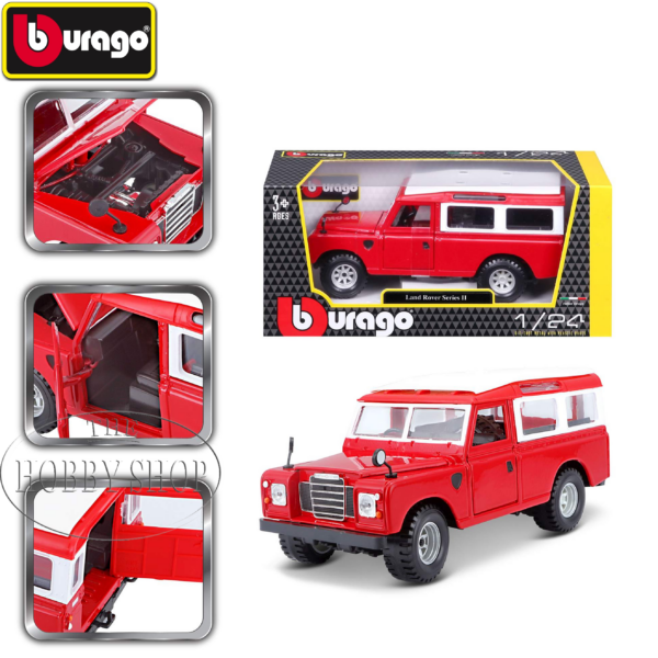 Burago 1/24 Land Rover Series II