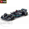 Burago 1/43 Mercededs F1 W14 Assorted Drivers