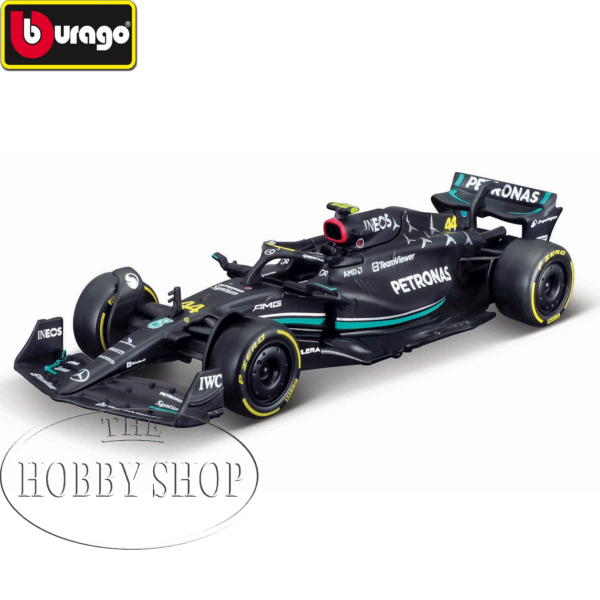 Burago 1/43 Mercededs F1 W14 Assorted Drivers