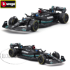 Burago 1/43 Mercedes AMG F1 W14 2023 Lewis Hamilton with Helmut