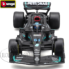 Burago 1/43 Mercedes AMG F1 W14 2023 Lewis Hamilton with Helmut