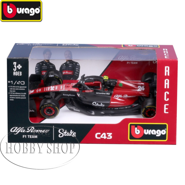 Burago 1/43 Alfa Romeo F1 C43 Assorted Drivers