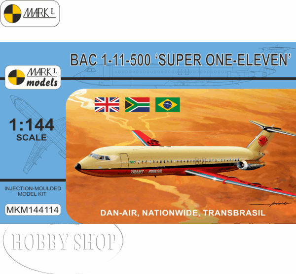 Mark I 1/144 BAC 1-11-500 Nationwide (South Africa)