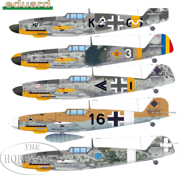 Eduard 1/48 Bf 109G-4 Profipack