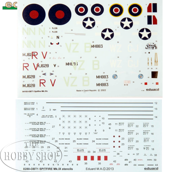 Eduard 1/48 Spitfire Mk.IXc Weekend Edition