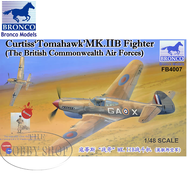 Bronco 1/48 Curtiss Tomahawk MK.IIB