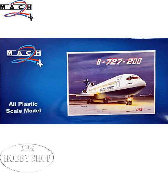 Mach 2 1/72 Boeing 727-200 British Airways