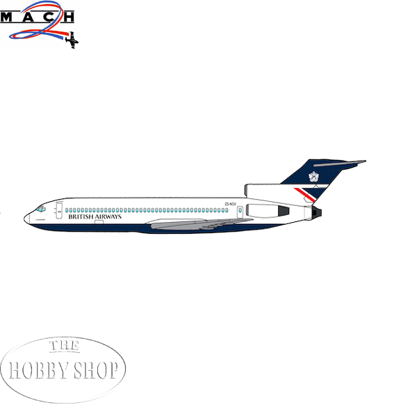 Mach 2 1/72 Boeing 727-200 British Airways