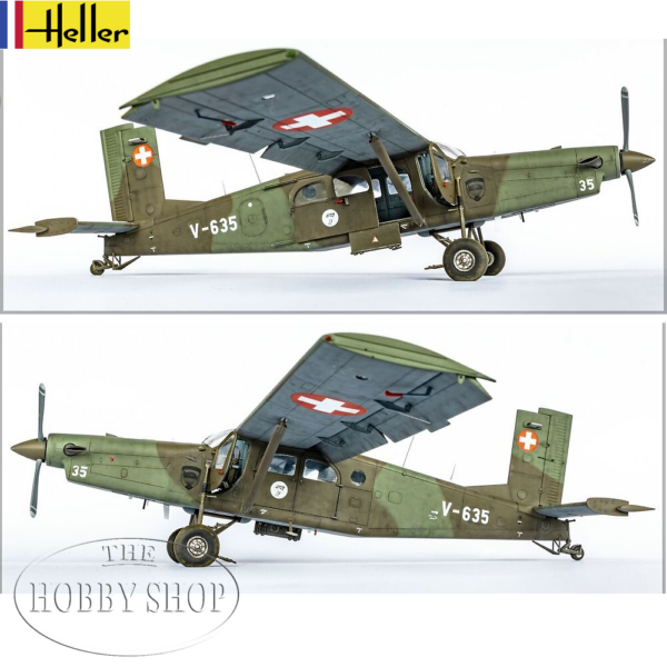 Heller 1/48 Pilatus PC-6 B2/H2 Turbo Porter