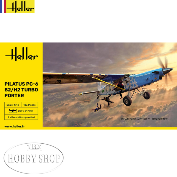 Heller 1/48 Pilatus PC-6 B2/H2 Turbo Porter