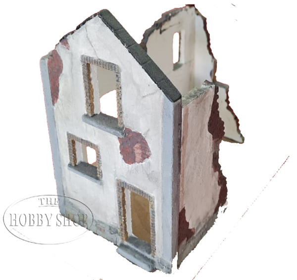 HS008 1/35 Small Barn Ruin