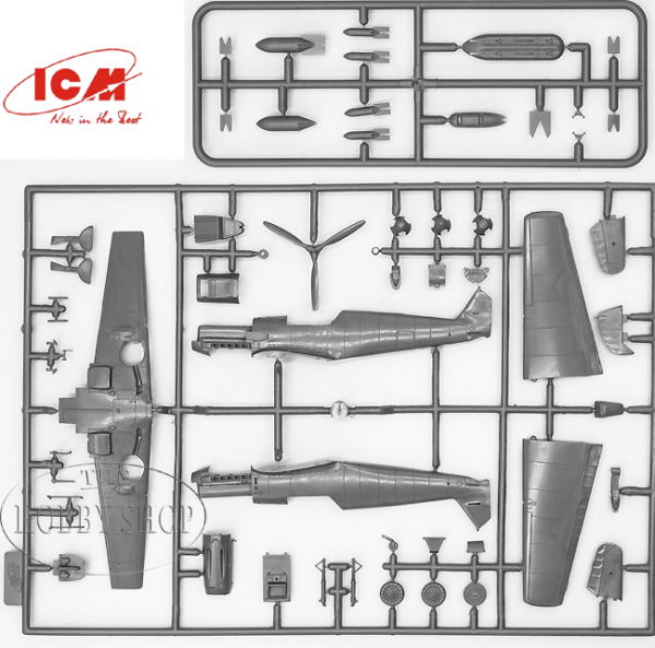 ICM 1/72 Messerschmitt BF-109E-7/B