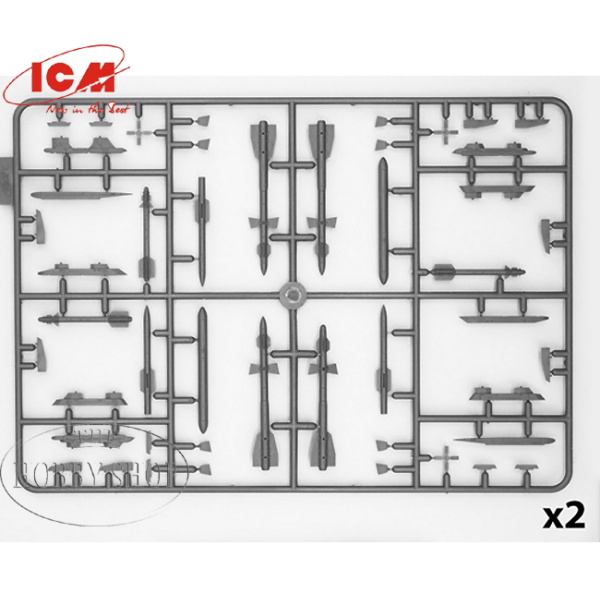 ICM 1/72 Soviet Air-to-Air Armaments