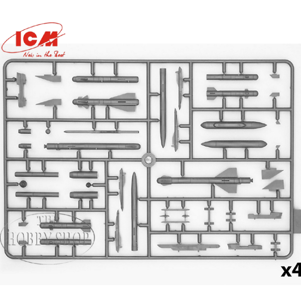 ICM 1/72 Soviet Air-to-Surface Armaments ICM 1/72 Soviet Air-to-Surface Armaments